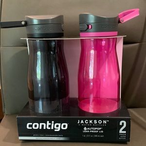 LEAK PROOF LID WATER BOTTLES !